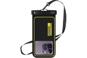 MR.LUYU wasserdichte Handyhülle, IPX8 Schwimmend Wasserfeste Handytasche Unterwasser Handyhülle für iPhone 14 Pro Max 13 Pro 12 11, Samsung S23 S22, Huawei, Xiaomi, bis zu 6,7 Zoll