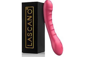 Lascano Vibrator G-Punkt | Dildo mit 12 Vibrationsmodi | Sexspielzeug für die Frau | Realistischer Dildo | Vibrator leise | S