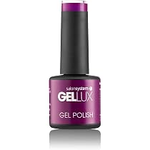 Salon System Gellux Berry Burst – Mini-Gel-Nagellack 8ml, UV/LED-gehärtet, Bis Zu 15 Tage Haltbar
