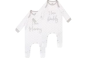 Harry Bear Niemowlę Śpioszki 2 szt. 'Mamusia' i 'TatuśI'