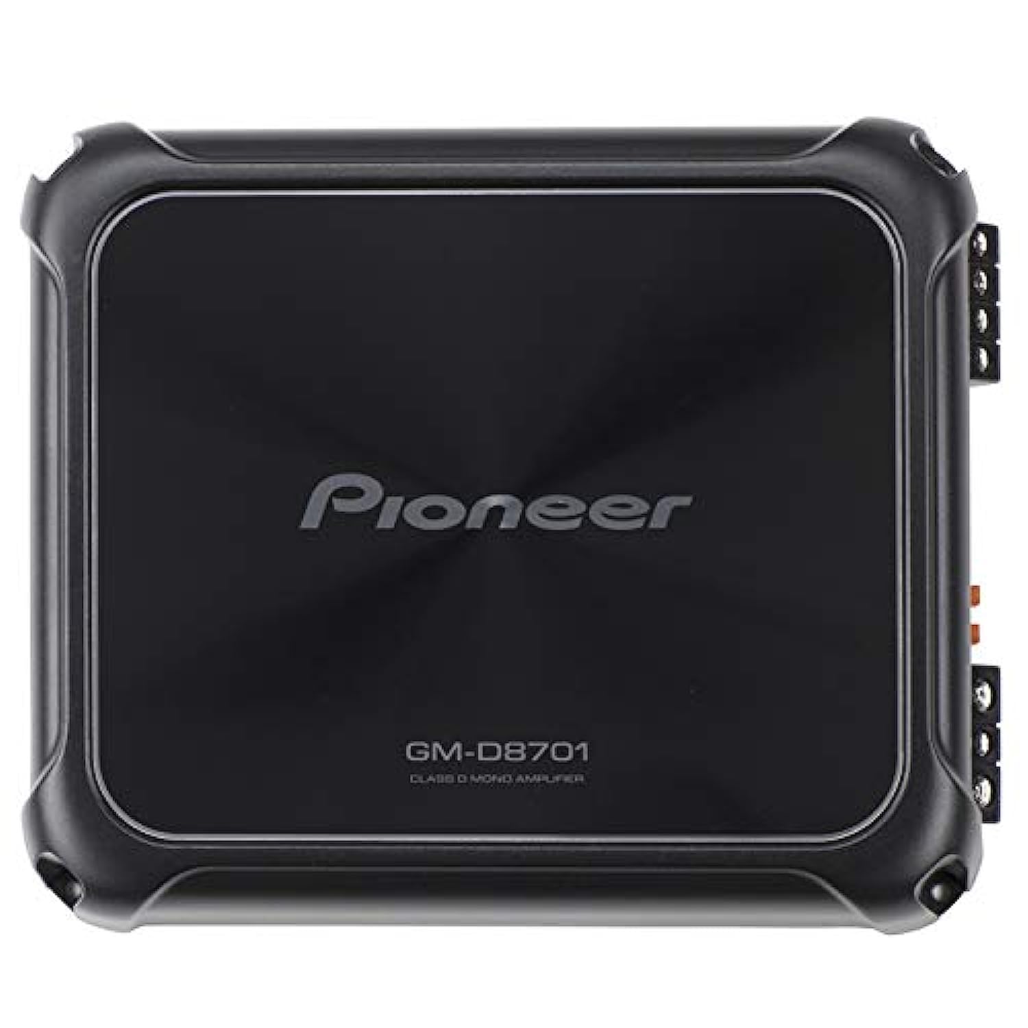 Pioneer Car Amplifier GM-D8701,Class D Mono Amplifier with Wired Bass Boost Remote,Max.(1 ohm) 1600Wx1,RMS (4 ohm) 300W,RMS (2 ohm) 500W,RMS (1 ohm) 800W
