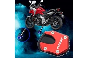 VORILES For NC750X NC750X 2021-2022 Motorcycle CNC Accessories Kick Stand Support Plate Foot Side Stand Enlarged Extension Pad