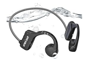 TELNP Wodoszczelne słuchawki do pływania, słuchawki do pływania, Bluetooth 5.3, do pływania, IPX8, do pływania, z pamięcią 32 G, MP3 Play