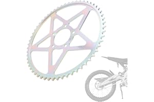 Runfarr Motorrad Kettenrad Hinten,58T Kettenblatt Hinten für Sur-Ron Sur Ron Surron Light Bee S/X X160/X260