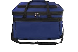 JIAHG Boîte à Outils de Peinture Portable Boîte de Rangement pour Fournitures de Peinture en Tissu Oxford Imperméable Sac Fourre-tout d'Artiste Pliable Grande Capacité Portfolio Sac à Bandoulière