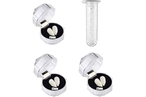 ISOVNUS Halloween 3 Paare Vampir Zähne, Vampirzähne Fake Werwolf Gebiss für Halloween Party Cosplay Dekoration Vampire Teeth Fang mit Pellets Kleber