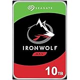 Seagate 10 TB IronWolf NAS 3.5 Inch Hard Drive ST10000VN0008 (SATA 6 Gb/s/256 MB/7200 RPM)