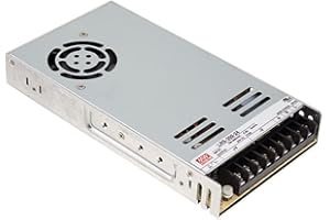 Mean well Fuente Alimentación Conmutada, Estructura Cerrada, 1 Salida, VIN = 180-264 VAC, VDC = 240-370 V, 12 V, 348 W