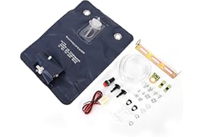 TKSE Borsa Per Bottiglia Per Lavacristallo, Pompa Lavavetri Universale da 12 V con Kit Borsa Per Bottiglia Adatta Per Auto D'epoca 151286776374