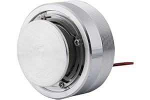 FTVOGUE Resonanz-Lautsprecher Lautsprecher Thunder von Allem Vibrationslautsprecher Vibration Starke Basslautsprecher Alle Frequenz Resonanz 50mm 2Inchl(4 Ω 25 w)