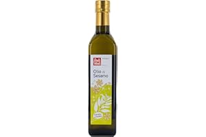 Baule Volante Olio di sesamo bio - Perfetto per Nuove Ricette - Olio Naturale di Sesamo Alimentare - 500 ml