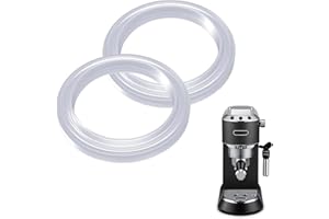 ShnminEU Guarnizione Macchina Caffè Anello di Tenuta Compatibile con DeLonghi Dedica EC680 EC685 EC695 EC785 EC795 EC820.B EC850.M EC860 Portafiltro Ricambi in Gomma