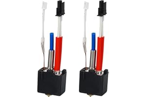 Sporgo 2 unidades Kobra 2 Hotend: extrusora de impresora 3D V5 J-Head cabezal de impresión para Anycubic Kobra 2 Pro/Kobra 2 Neo/Kobra 2 Max/Kobra 2 Plus/Kobra 2, 3D Printer Hotend Accessories (Kobra