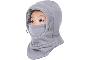 Azarxis Unisex polarowa kominiarka zimowa maska na całą twarz termiczna ocieplacz na szyję czapki wiatroszczelna ciepła czapka z kapturem do jazdy na rowerze, wędrówek, jazdy na nartach, snowboardzie