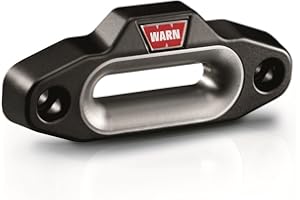 WARN 94243 Hawse Style Seilwinde Fairlead schwarz