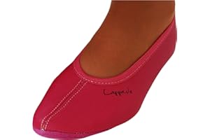 Lappade Chaussures de Sport, Chaussure de Ballet, Ballerine, Pilates, Yoga, Danse avec Semelle en Cuir Taille 28-46