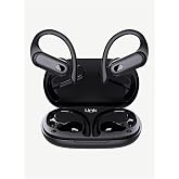 LinkTech S28 TWS Spor Kancalı Bluetooth Kulaklık Siyah