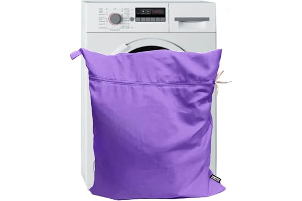 Harrison Howard husdjur tvättpåse hund katt häst hår tvättpåse för matta lakan stövlar husdjur tvätthjälp jumbo 48 L 78 cm x 70 cm neongrön
