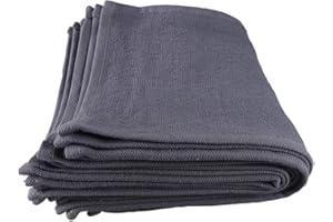 COMAIR GERMANY Comair 7001199 Augentuch anthrazit 100% Baumwolle, 30 x 15 cm, 10 stück Beutel