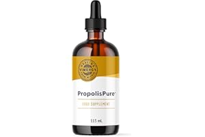 Vimergy PropolisPureTM (57 Servings) – 1220mg Propolis Extract – Standardized to polyphenols – Vegetarian Supplement – Formulated Without Sugar or Binders – Non-GMO & Gluten-Free (115 ml)