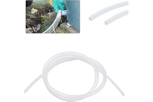 BEATIFIC 2 Meter Silikonschlauch 2mm x 4mm, Transparente Lebensmitteltaugliche Schläuche, Flexibler Schlauch Klar Wasser Luft Rohre für die Übertragung von Wasser Luft Öl (Innen: 2 mm Außen: 4 mm)