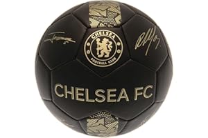Chelsea F.C. Size 5 Phantom Football, Black