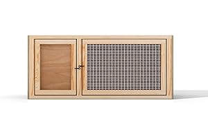 THE HUTCH COMPANY Indoor Stackable Hedgehog, Rabbit, Guinea Pig, Chinchilla, Gerbal, Hamster Hutch (3ft XL)