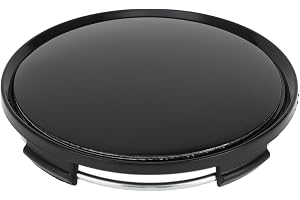 A ABSOPRO 63mm Svart Universal Navkapsel för SUV Lastbil 1 st | Material: plast, inre diameter: 58 mm, klipphöjd: 4 mm, enkel