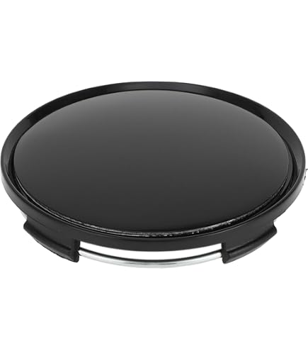 Lot De 4 Cache-moyeux Centraux Pour Jantes – Diamètre 63 Mm, Anneaux Acier Inox, Design Miroir – Accessoire Décoration Voiture Personnalisable