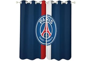 DITUDO Garçons Filles Enfants Chambre, Rideaux Occultants Opaques, Rideaux Chambre Adulte Rideaux Bureau, Rideaux avec Oeillets 100x140cm -A1