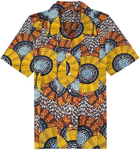 Cotton Shirts African Print Casual Men Shirts On Line