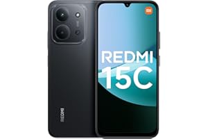 ‎XIAOMI XIAOMI Redmi 15C 6,9" telefon komórkowy 120 Hz, 6000 mAh, 4 GB RAM, 128 GB, smartfon Midnight Black