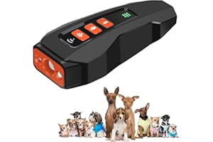 GiReich Antibell für Hunde, Ultraschall Anti Bell Gerät, ​Bellenstopper Hund, Abschreckmittel Hunderindenstopper, Wiederaufladbar, Geeignet für Kleine, Mittlere und Große Hunde