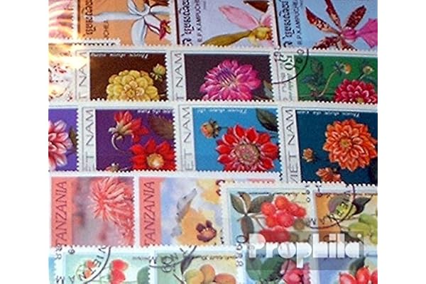 Motives 150 différents Fleurs et Plantes Timbres (Timbres pour Les collectionneurs) Plante