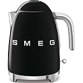 Smeg KLF03BLEU Electric Kettle KLF03BLEU-black, Black oven