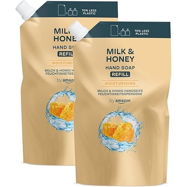 Palmolive Naturals Milk & Honey Handwasch-Nachfüllpackung – 750 Ml – Mit Milchproteinen & Honig