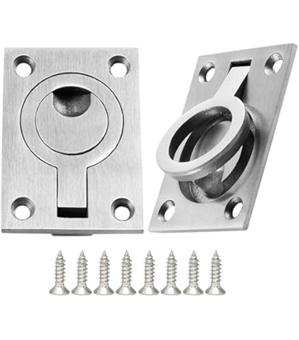 Verstellbarer Scheunentürgriff Aus Edelstahl - Robuster Zug Für Schiebetüren