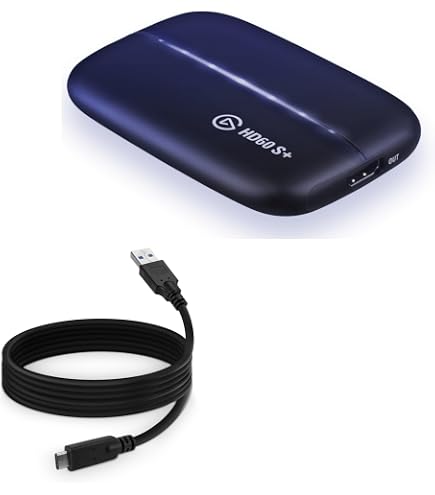 USB Charging Cable Cord For ELGATO GAME PLAY CAPTURE HD60S RECORDER 3...