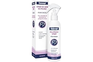 Canosept Spray De Soin Du Pelage Pour Chiens 250 ml - Spray nettoyant chien - Produit D'Eentretien Pour La Fourrure - Soins pour chiens pelage - Assure Un Poil Brillant Et Soyeux