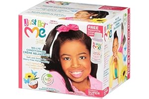 Just For Me Nolye Conditioning Creme Relaxer Super Kit, 1 Count (449405)