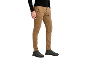 Evoga Pantaloni Uomo Invernali Casual Slim Fit Jeans Tasca America