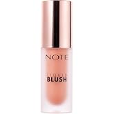 Note Cosmetics Liquid Blush Nemlendirici Etkili Likit Allık - 10 Peach (Işıltılı)