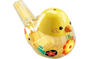 DWANG Yellow Bird Water Whistles Bird Call Whistle, Bird Whistle for Water, Hunting Crow Game Call for Decoying, Birthday Gifts for School Prizes Novelty and Gag Toys and Games, Noisemakers
