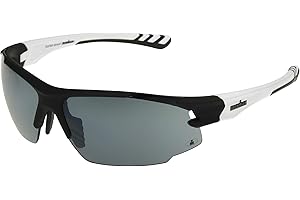 Foster Grant Ironman Power Play Sunglass, Black/White
