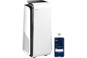 BLUEAIR Purificador HealthProtect 7470i, purificador de aire silencioso con filtro HEPA y ventilador para hasta 91 m², blanco