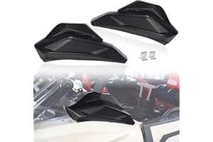 CPOWACE Rear Cage Trim Cover Compatible with 2017-2023 Can Am Maverick X3/ X3 Max Accessories, C Pillar Protection Plate Guard Replacement for 705010335,705010336 (1 Pair)