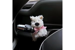 CAIJIANYULIN Autodekoration Hund Wackelfigur Auto Kreative Auto Deko Innenraum Sophisticate Süßer Hund Auto Armaturenbrett Dekorationen Plüschhund Auto Zubehör Innenraum Deko Auto-Blinker-Wischer-Dekoration