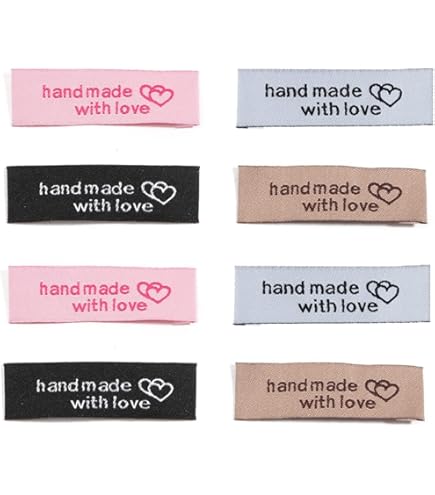 60 Stuks Suède Met Gaten Handgemaakt Label Om Te Naaien Decoratief Lederen Label Handgemaakte Etiketten Voor Doe Het Zelf Hoeden Kleding Handtassen Tassen