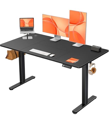 Mxtark 55 Inches 1.4M Electric Standing Desk Single Motor Desk Height - View #3