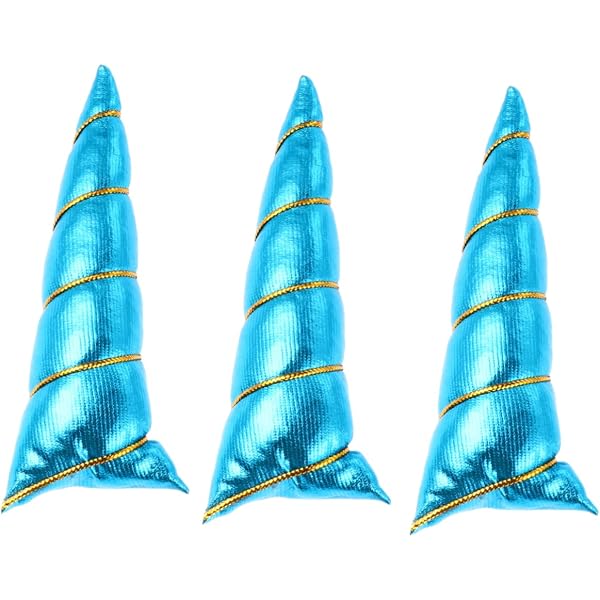 P'tit Clown Einhorn-Haarreif – Gold-schwarzes Haaraccessoire Für Partys & Karneval